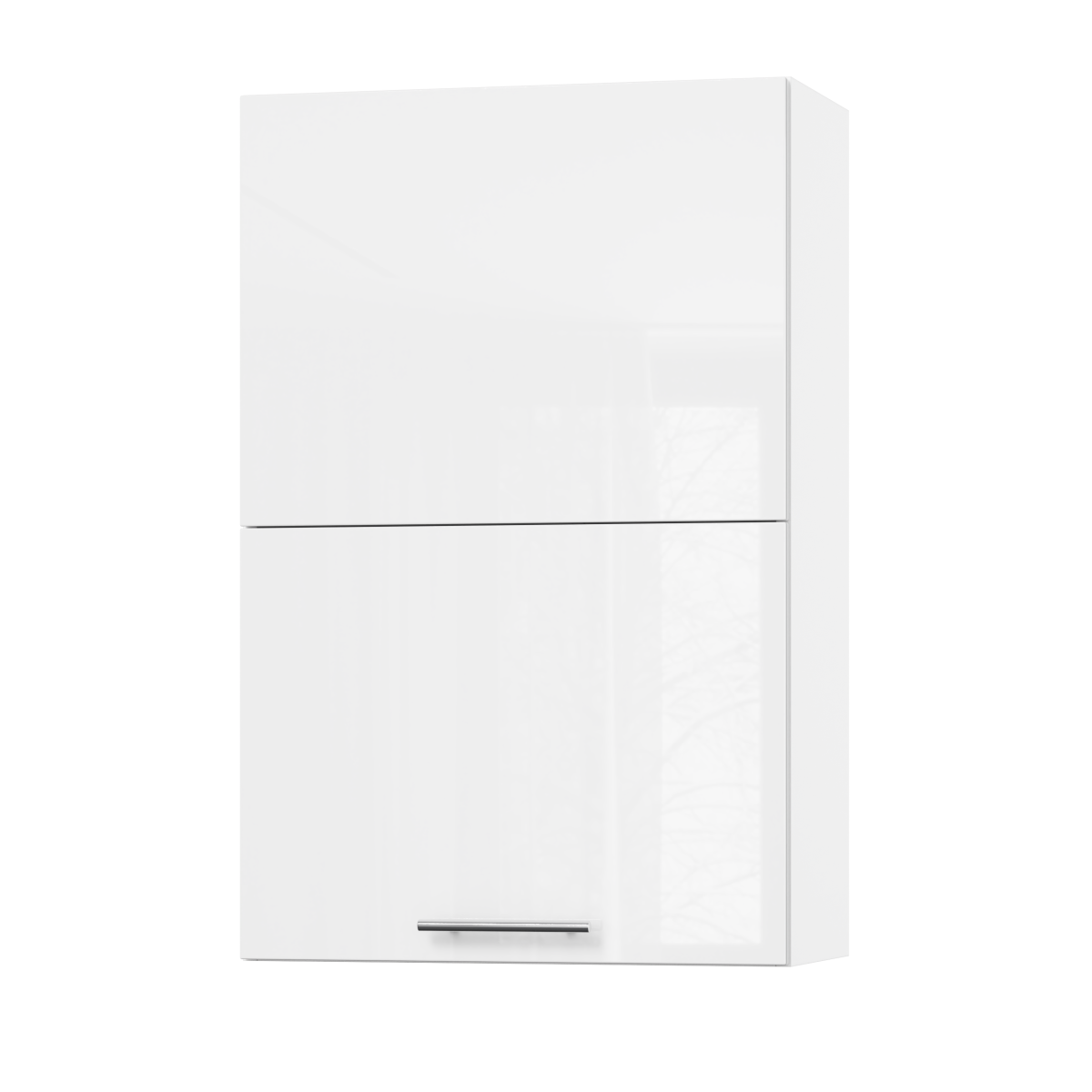 Корпус Стандарт білий, фасад Стандарт білий глянець L402.HF 60х93х30