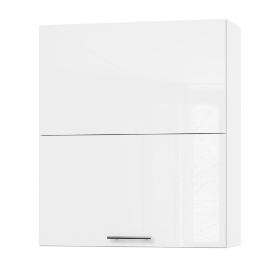 Корпус Стандарт білий, фасад Стандарт білий глянець L402.HF 80х93х30