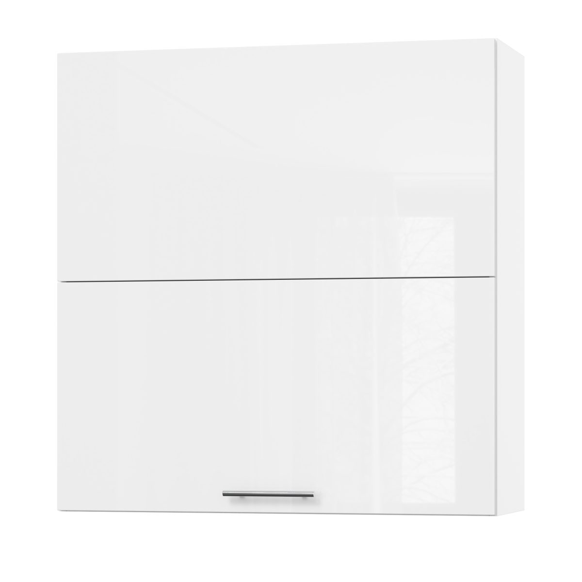 Корпус Стандарт білий, фасад Стандарт білий глянець L402.HF 90х93х30