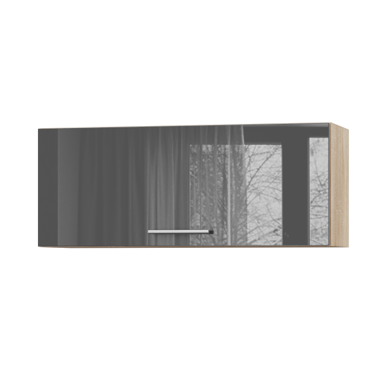 Корпус Стандарт дуб сонома, фасад Стандарт сірий граніт глянець 401.HK-XS 90х36х30