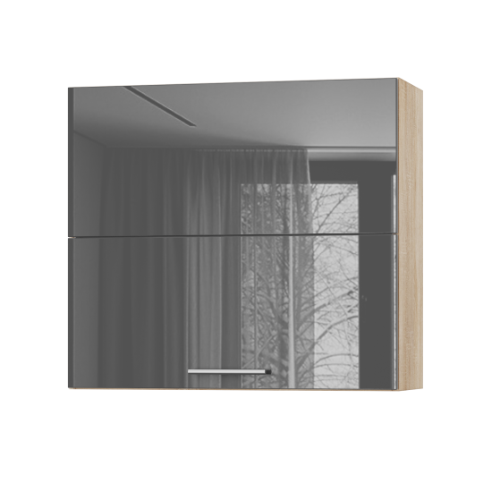 Корпус Стандарт дуб сонома, фасад Стандарт сірий граніт глянець 402.HF 80х72х30