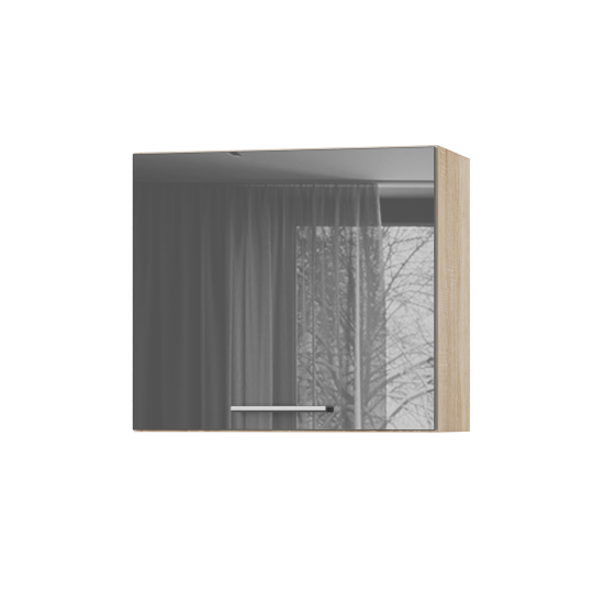 Корпус Стандарт дуб сонома, фасад Стандарт сірий граніт глянець S301 60х54х30 