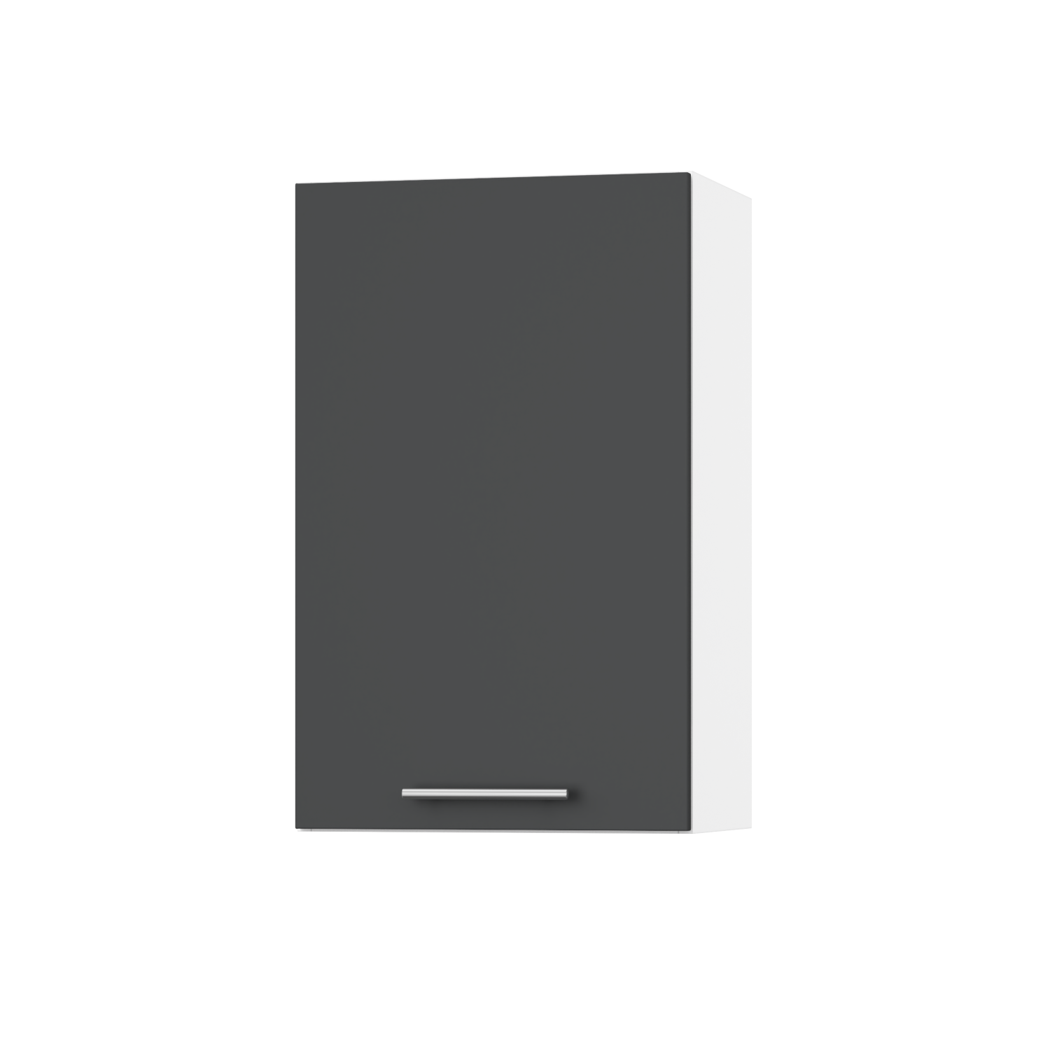 Корпус Стандарт білий, фасад Стандарт елегантний сірий софт 301 45х72х30 Корпус Стандарт білий, фасад Стандарт елегантний сірий софт 301 45х72х30