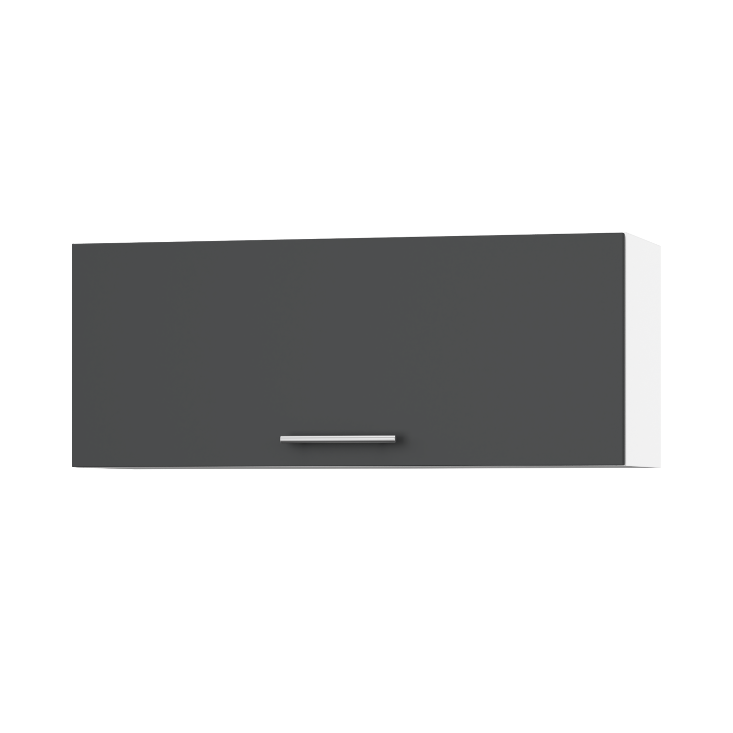 Корпус Стандарт білий, фасад Стандарт елегантний сірий софт 401.HK-XS 90х36х30