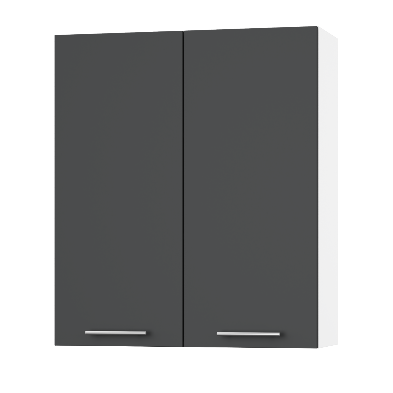 Корпус Стандарт білий, фасад Стандарт елегантний сірий софт L302 80х93х30 Корпус Стандарт білий, фасад Стандарт елегантний сірий софт L302 80х93х30