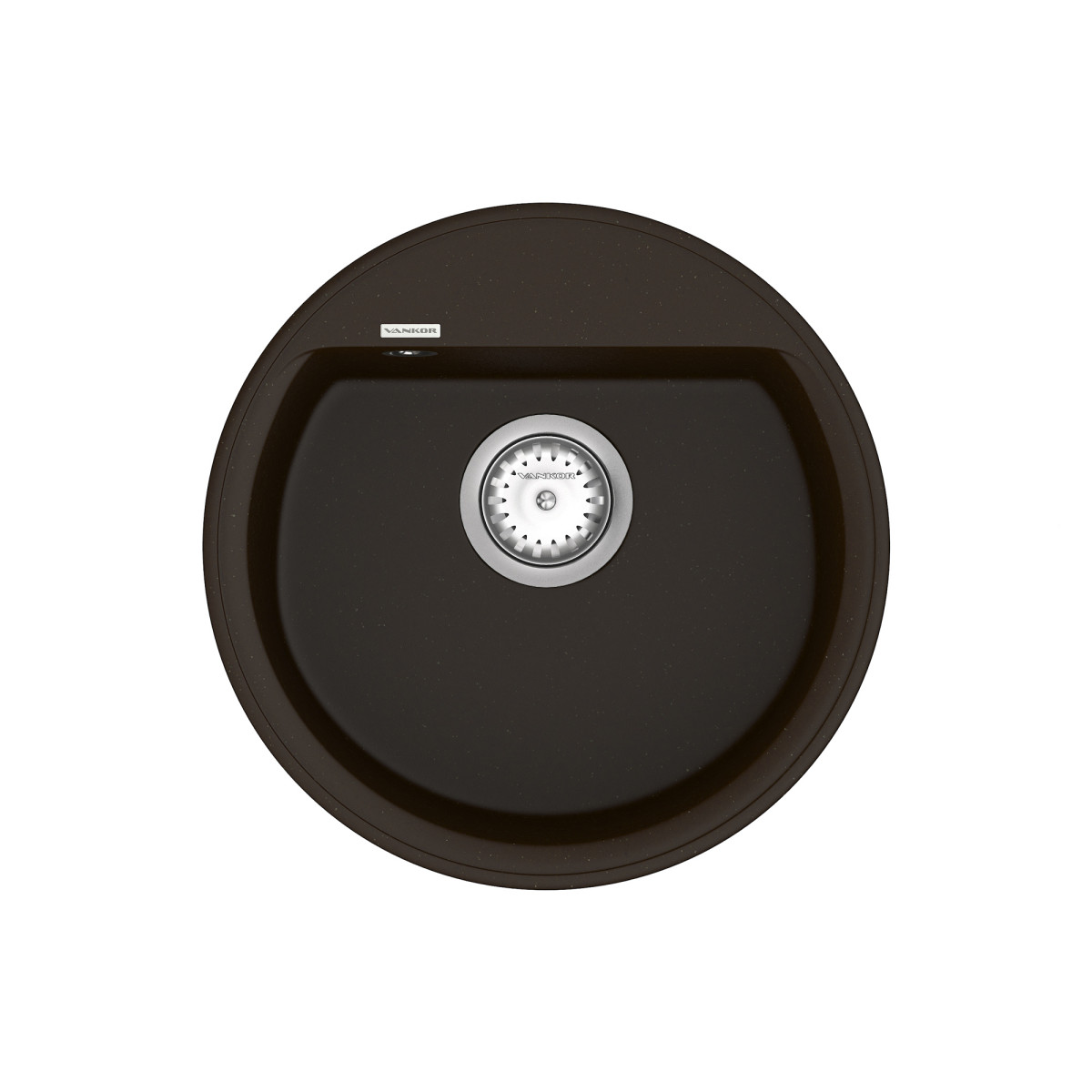 Кухонна мийка VANKOR Easy EMR 01.45 Chocolate + сифон VANKOR