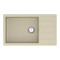 Кухонна мийка VANKOR Easy EMP 02.76 XL Beige + сифон VANKOR