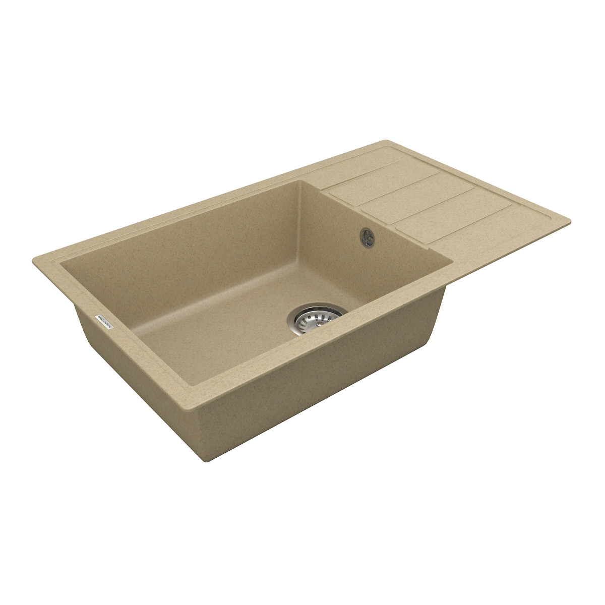 Кухонна мийка VANKOR Easy EMP 02.76 XL Safari + сифон VANKOR