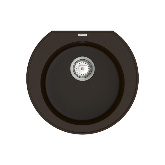 Кухонна мийка VANKOR Kres KMR 01.52 Chocolate + сифон VANKOR