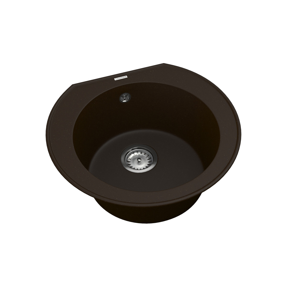 Кухонна мийка VANKOR Kres KMR 01.52 Chocolate + сифон VANKOR
