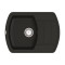 Кухонна мийка VANKOR Norton NMP 02.67 Black + сифон VANKOR