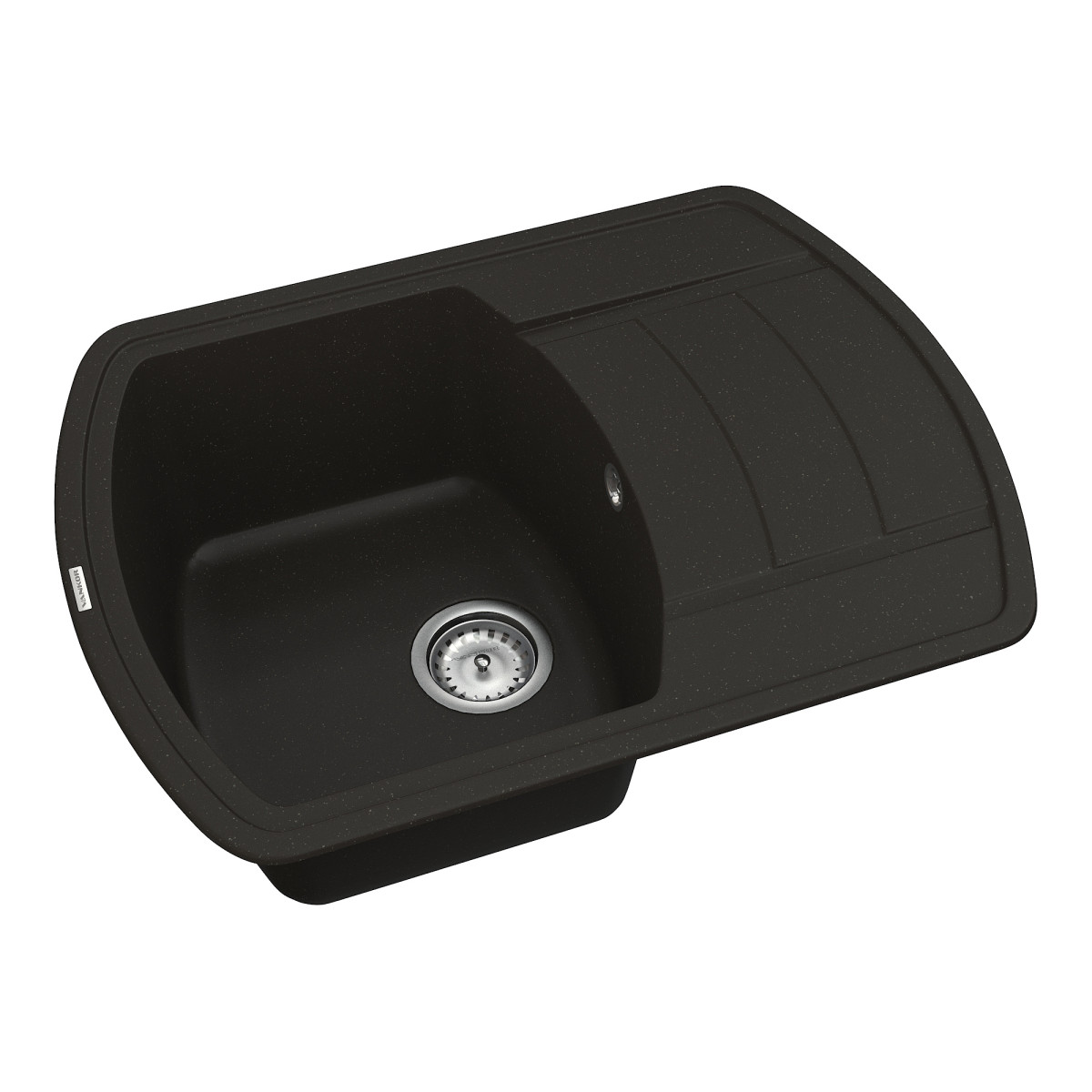 Кухонна мийка VANKOR Norton NMP 02.67 Black + сифон VANKOR