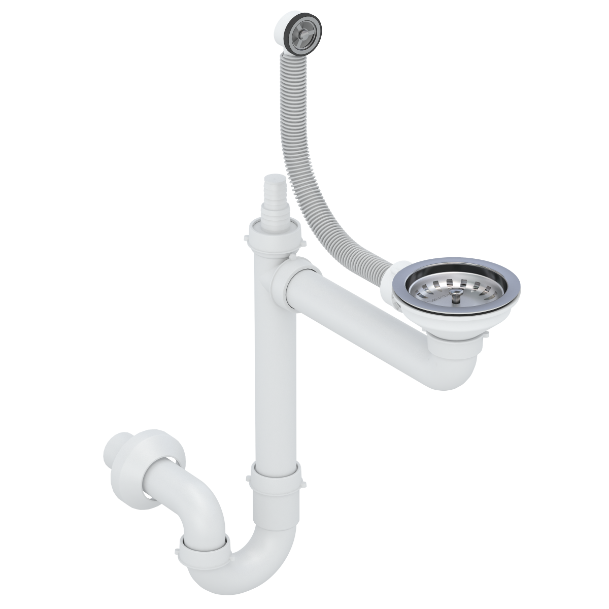 Кухонна мийка VANKOR Hope HMP 02.57 White stone + сифон VANKOR Кухонна мийка VANKOR Hope HMP 02.57 White stone + сифон VANKOR