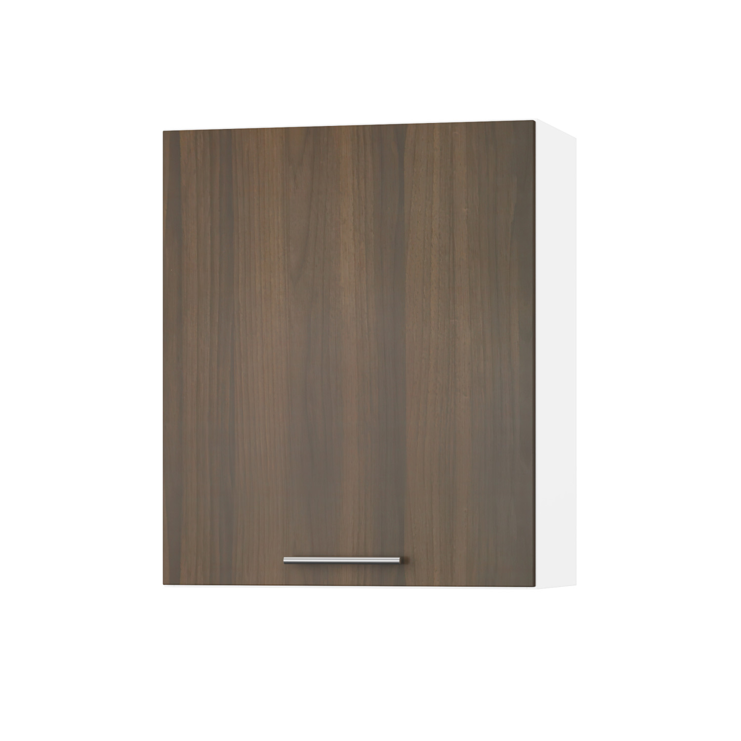 Корпус Стандарт білий, фасад Стандарт горіх темний 301 60х72х30 Корпус Стандарт білий, фасад Стандарт горіх темний 301 60х72х30