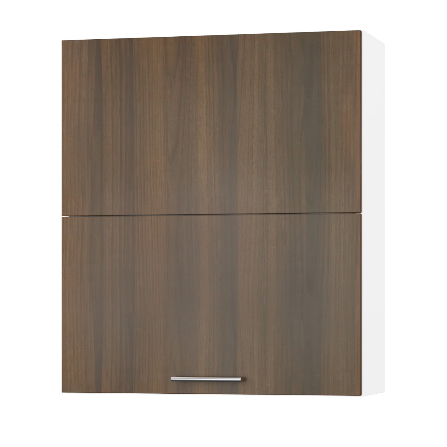 Корпус Стандарт білий, фасад Стандарт горіх темний L402.HF 80х93х30