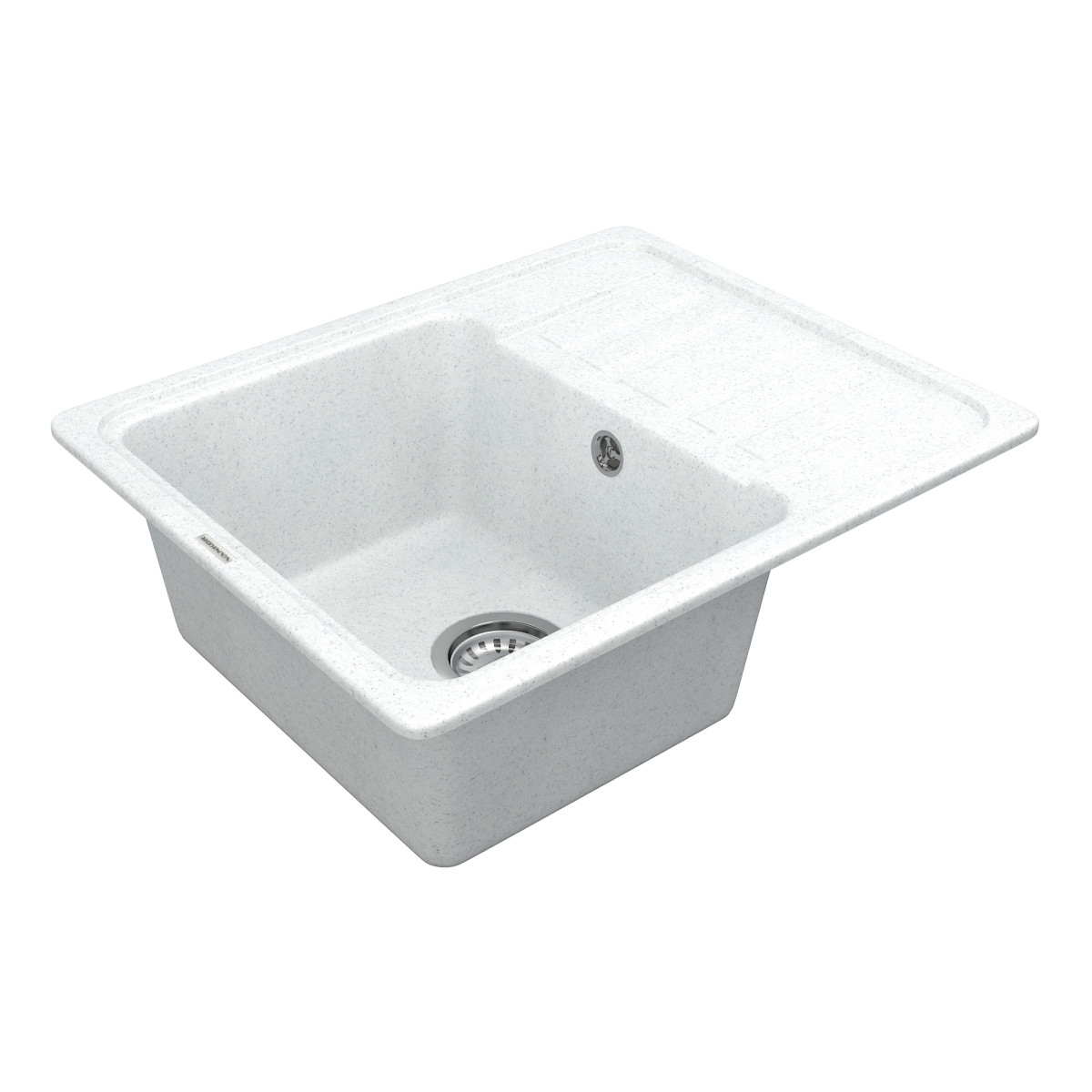 Кухонна мийка VANKOR Hope HMP 02.57 White stone + сифон VANKOR Кухонна мийка VANKOR Hope HMP 02.57 White stone + сифон VANKOR