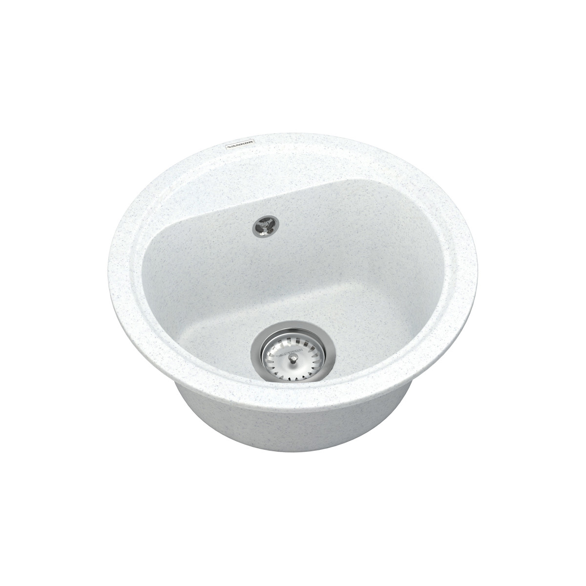 Кухонна мийка VANKOR Lira LMR 01.44 White stone + сифон VANKOR Кухонна мийка VANKOR Lira LMR 01.44 White stone + сифон VANKOR