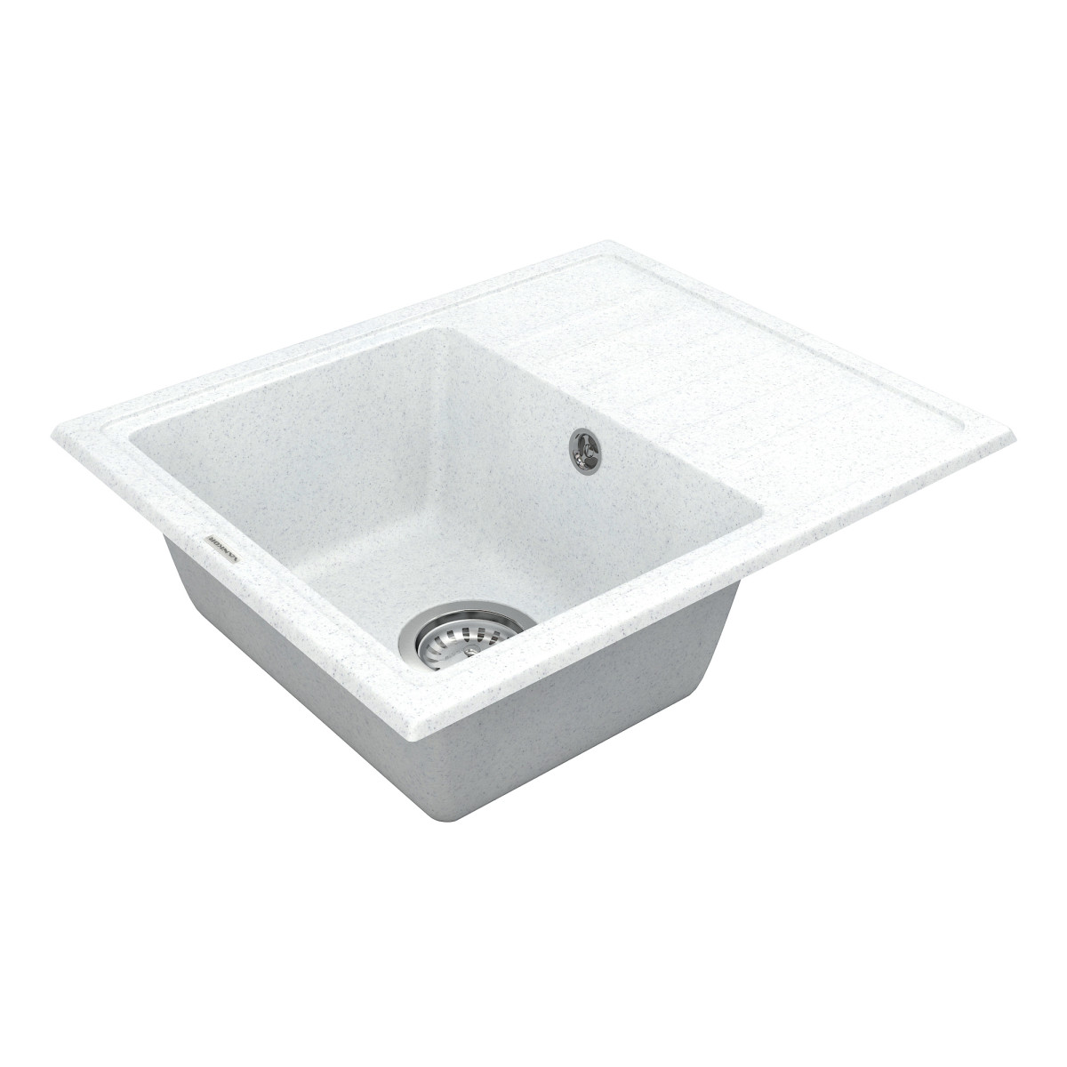 Кухонна мийка VANKOR Lira LMP 02.55 White stone + сифон VANKOR Кухонна мийка VANKOR Lira LMP 02.55 White stone + сифон VANKOR
