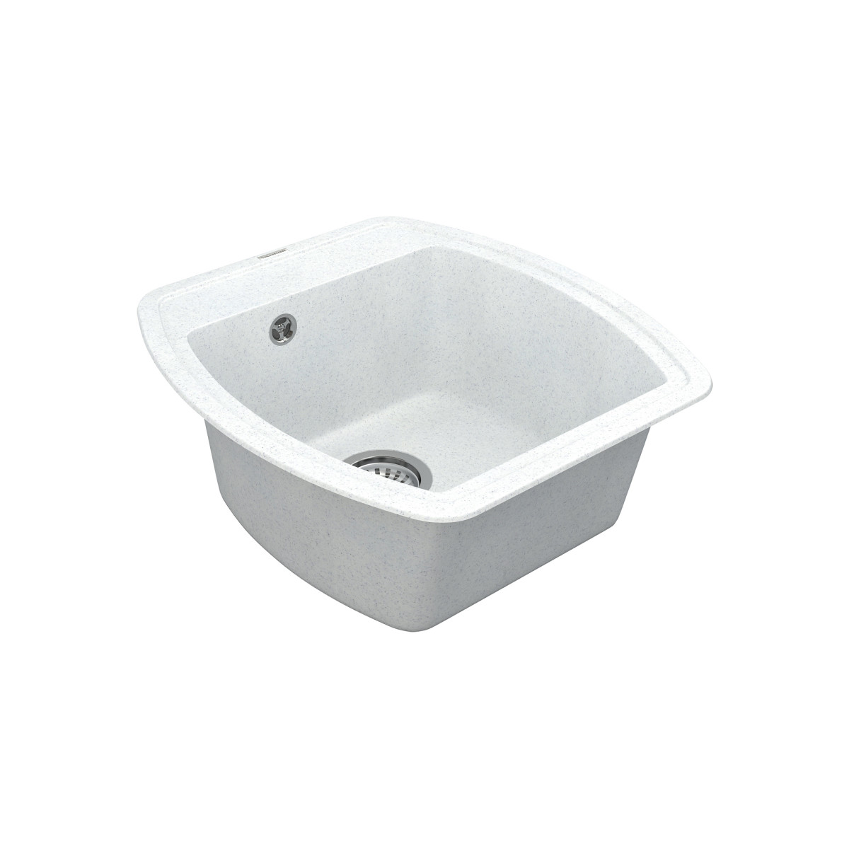 Кухонна мийка VANKOR Norton NMP 01.48 White stone + сифон VANKOR