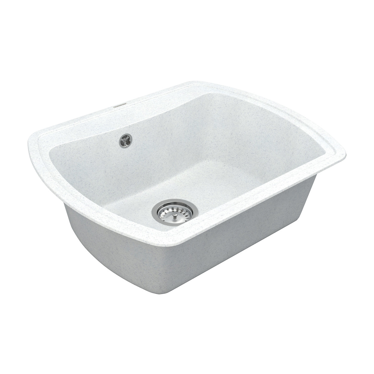Кухонна мийка VANKOR Norton NMP 01.63 White stone + сифон VANKOR