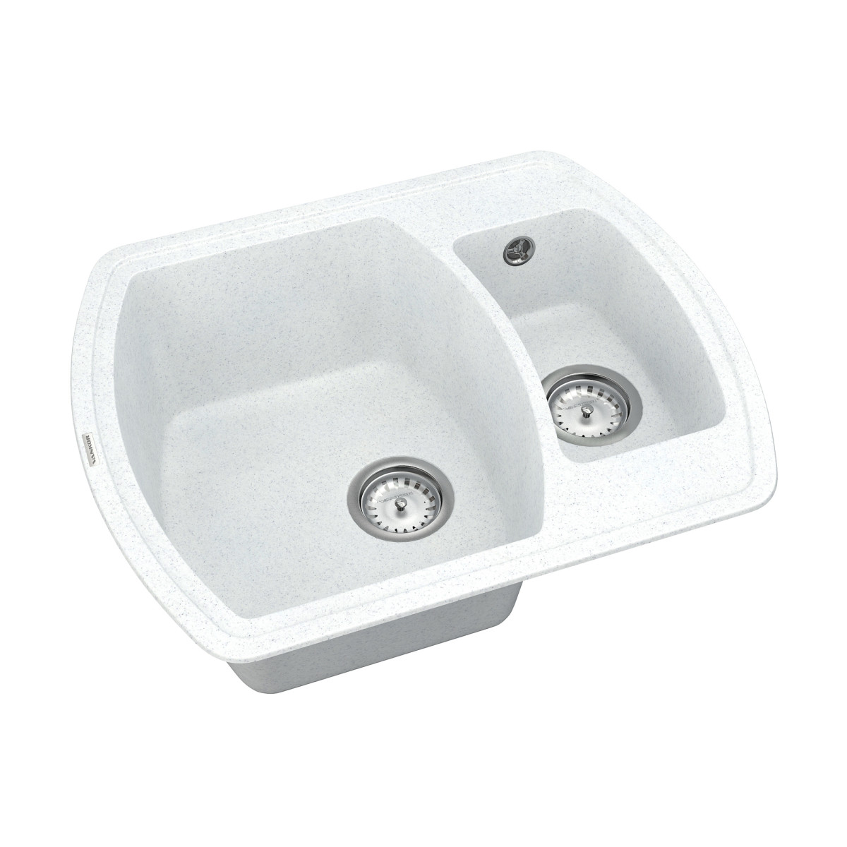 Кухонна мийка VANKOR Norton NMP 03.63 White stone + сифон VANKOR Кухонна мийка VANKOR Norton NMP 03.63 White stone + сифон VANKOR