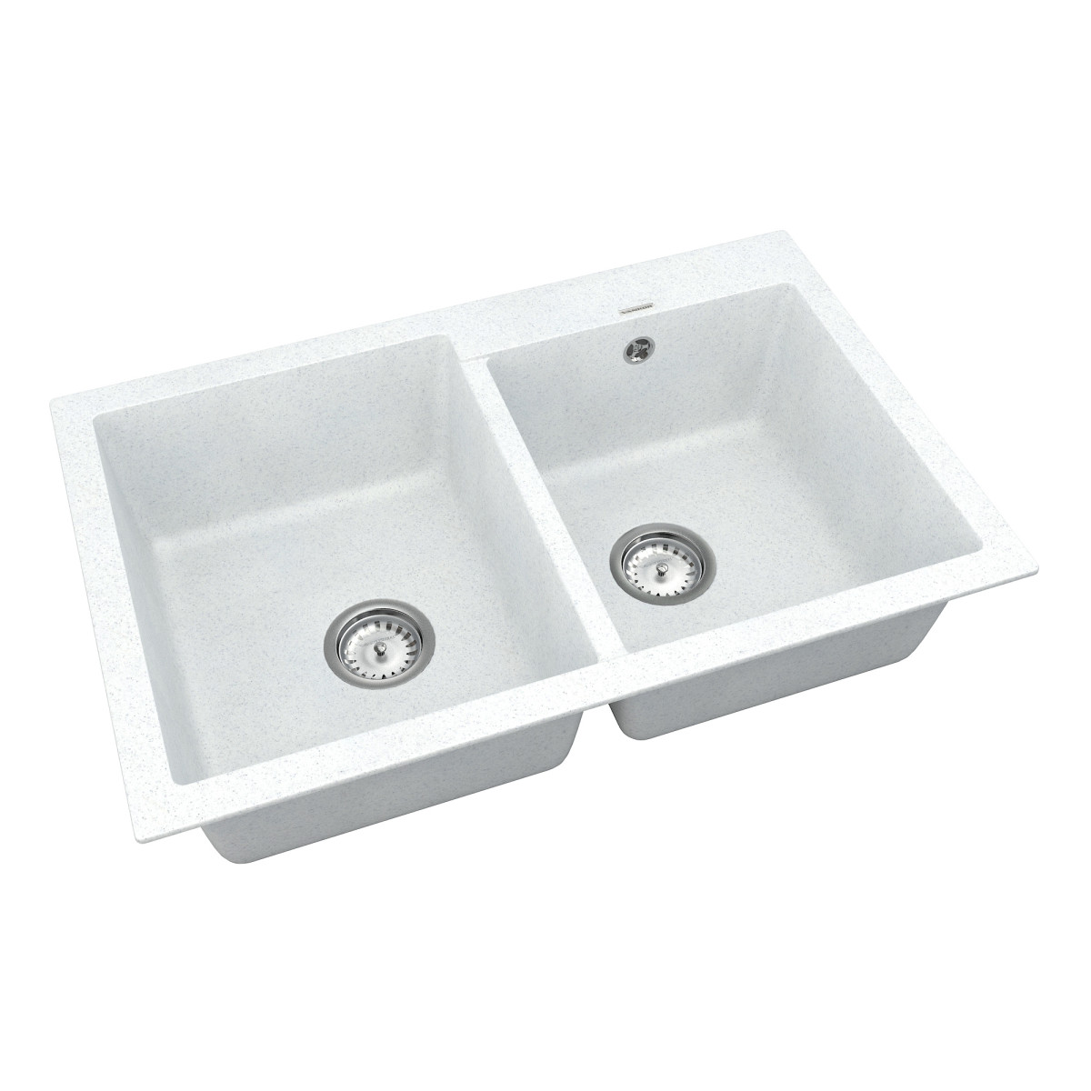 Кухонна мийка VANKOR Orman OMP 05.80 White stone + сифон VANKOR Кухонна мийка VANKOR Orman OMP 05.80 White stone + сифон VANKOR