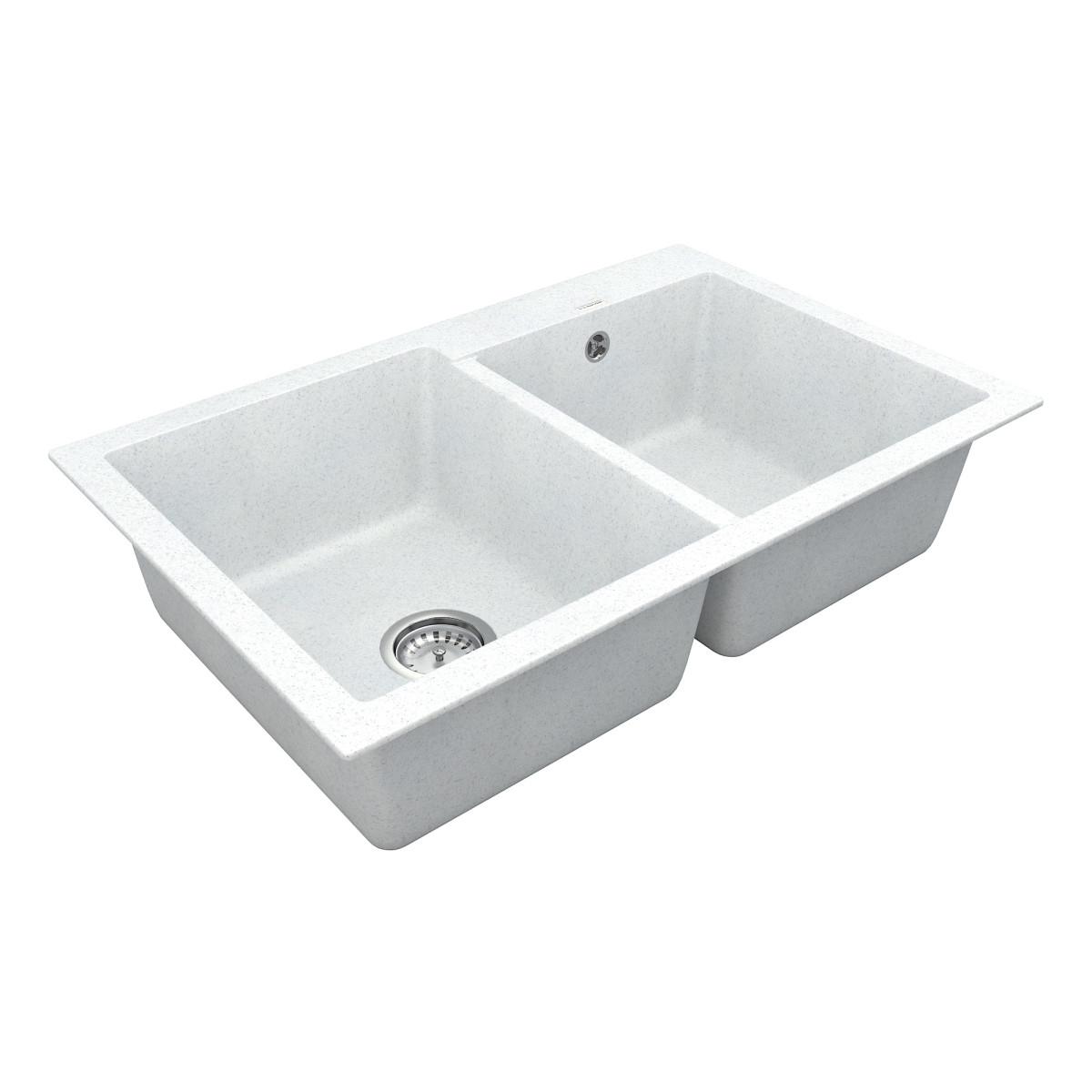 Кухонна мийка VANKOR Orman OMP 05.80 White stone + сифон VANKOR Кухонна мийка VANKOR Orman OMP 05.80 White stone + сифон VANKOR