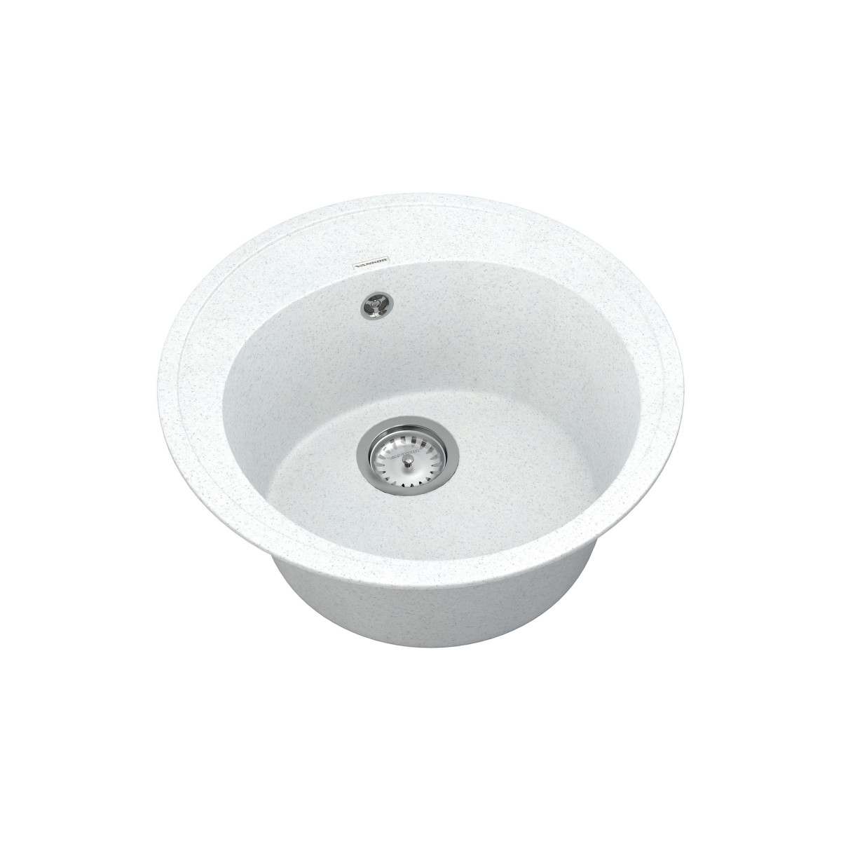 Кухонна мийка VANKOR Sity SMR 01.50 White stone + сифон VANKOR