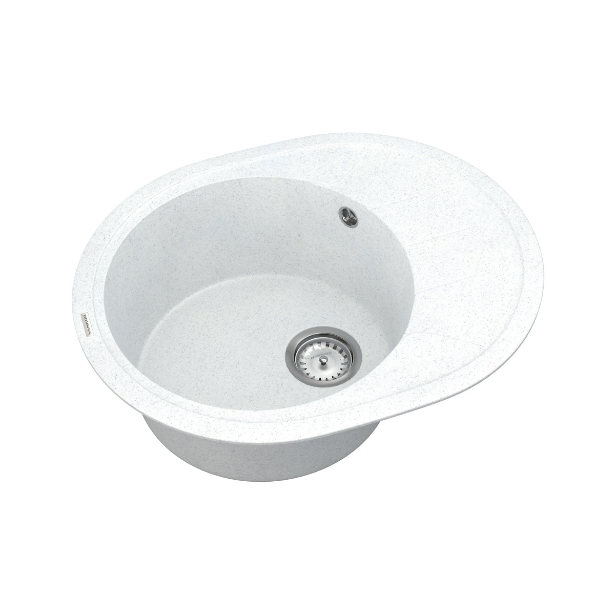 Кухонна мийка VANKOR Sity SMO 02.61 White stone + сифон VANKOR Кухонна мийка VANKOR Sity SMO 02.61 White stone + сифон VANKOR