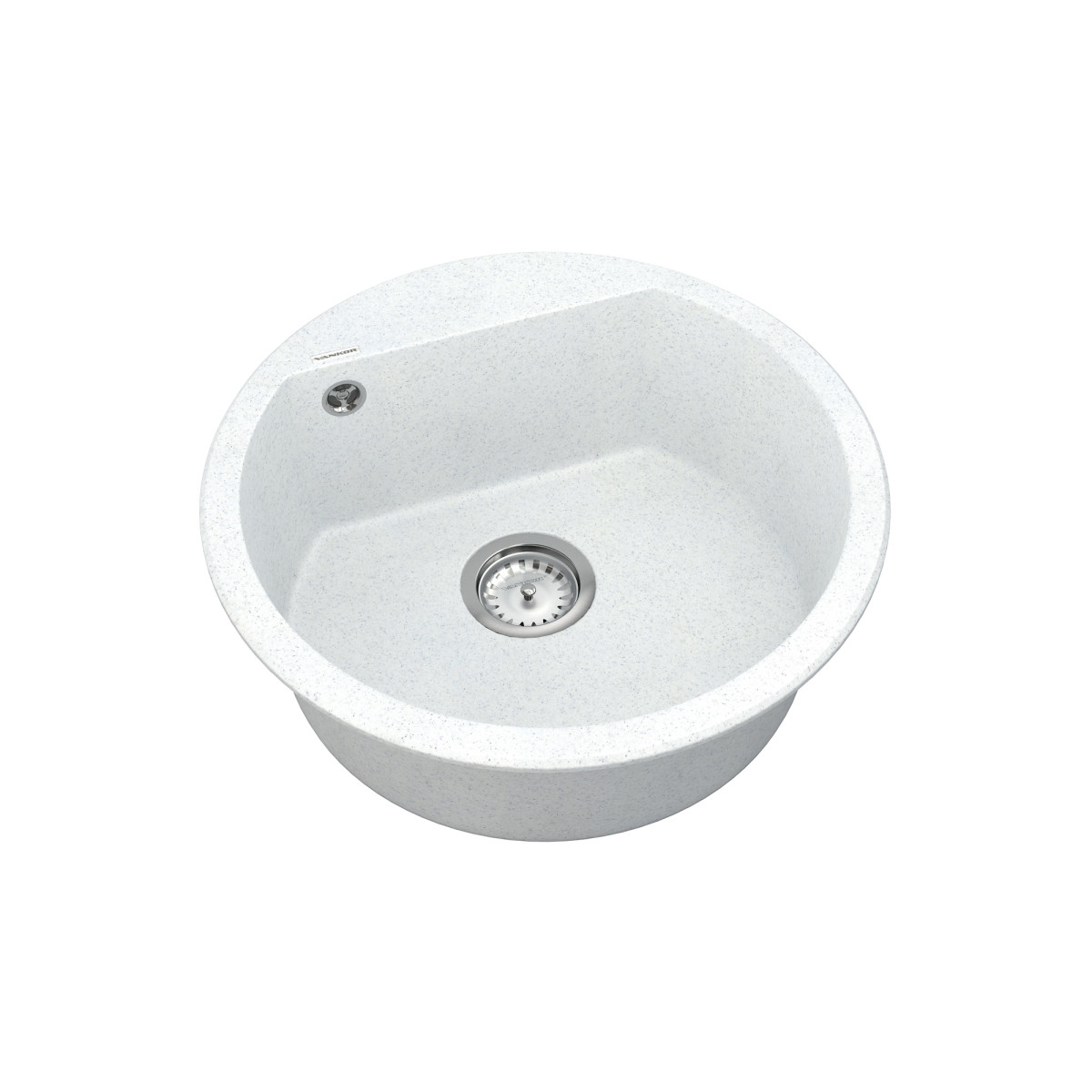 Кухонна мийка VANKOR Tera TMR 01.50 White stone + сифон VANKOR Кухонна мийка VANKOR Tera TMR 01.50 White stone + сифон VANKOR