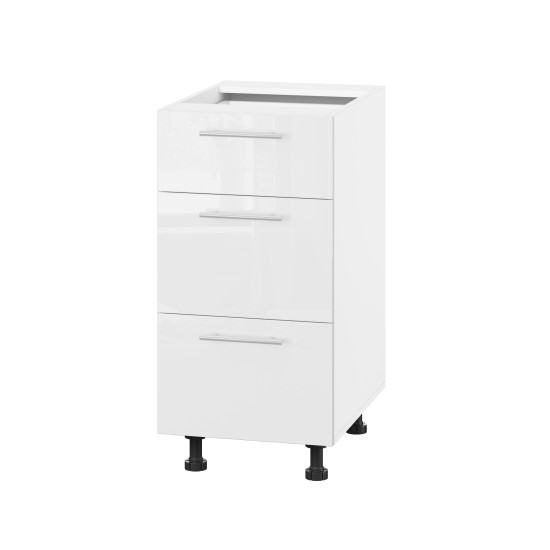 Корпус Стандарт білий, фасад Стандарт білий глянець 131Q. 40х72х52