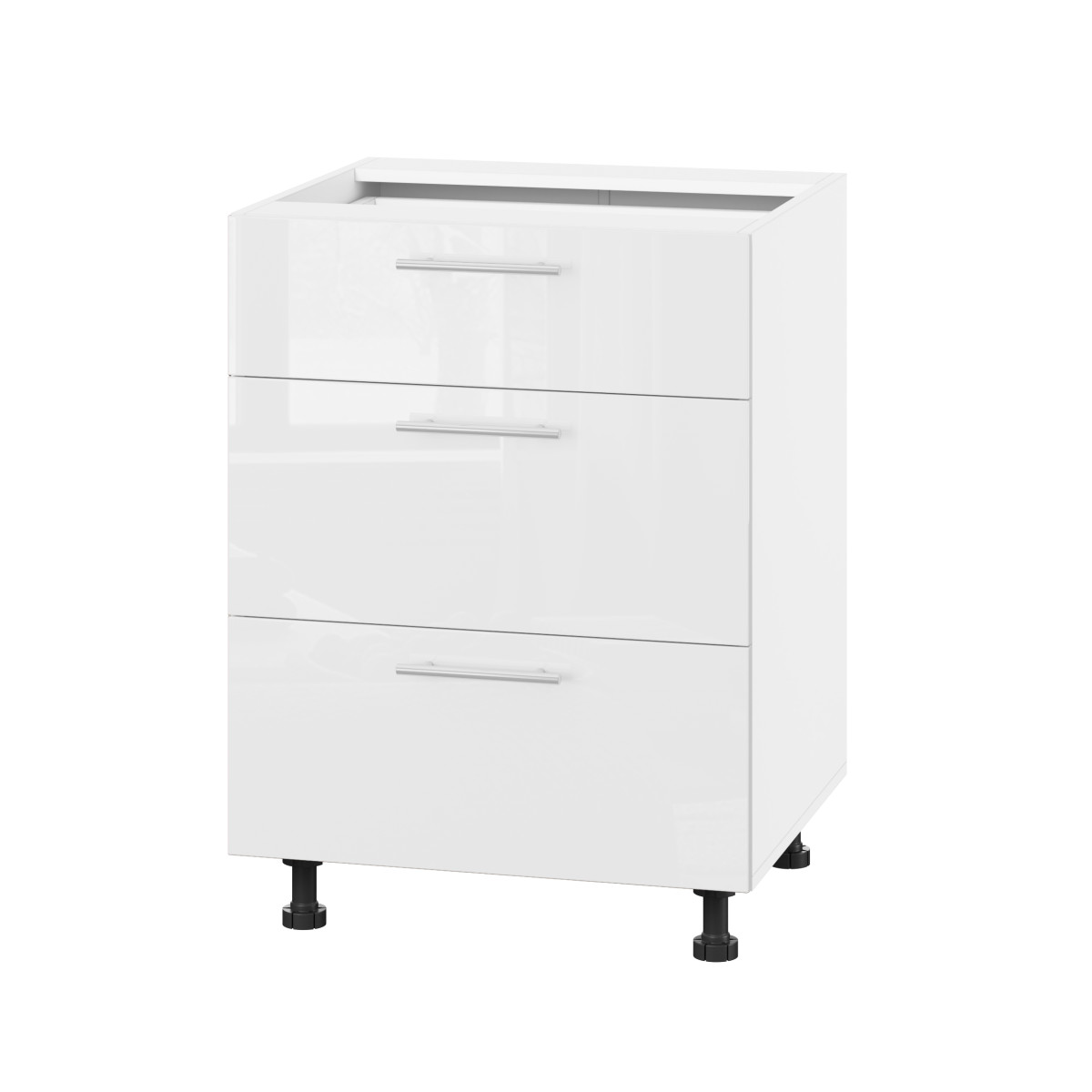 Корпус Стандарт білий, фасад Стандарт білий глянець 131Q. 60х72х52