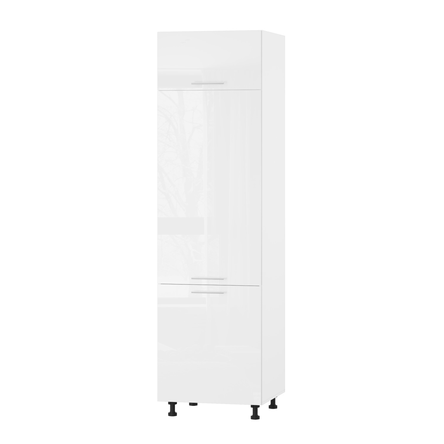 Корпус Стандарт білий, фасад Стандарт білий глянець 802. HK-XS 60х236х56